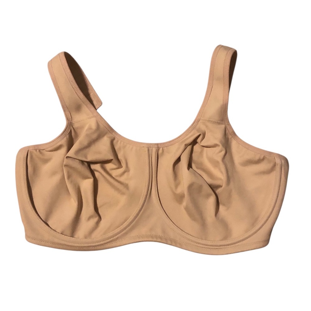 Wacoal 42DDD Nude Super Supportive Stay in Place straps Bra